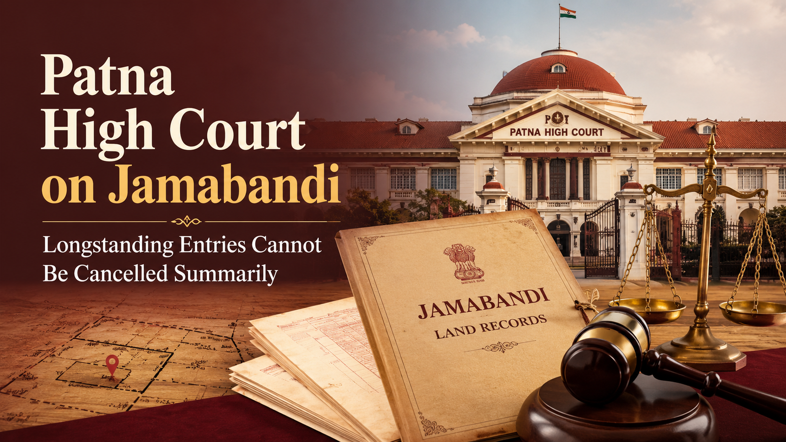 Patna High Court: Longstanding Jamabandi Cannot Be Cancelled Summarily by State Authorities