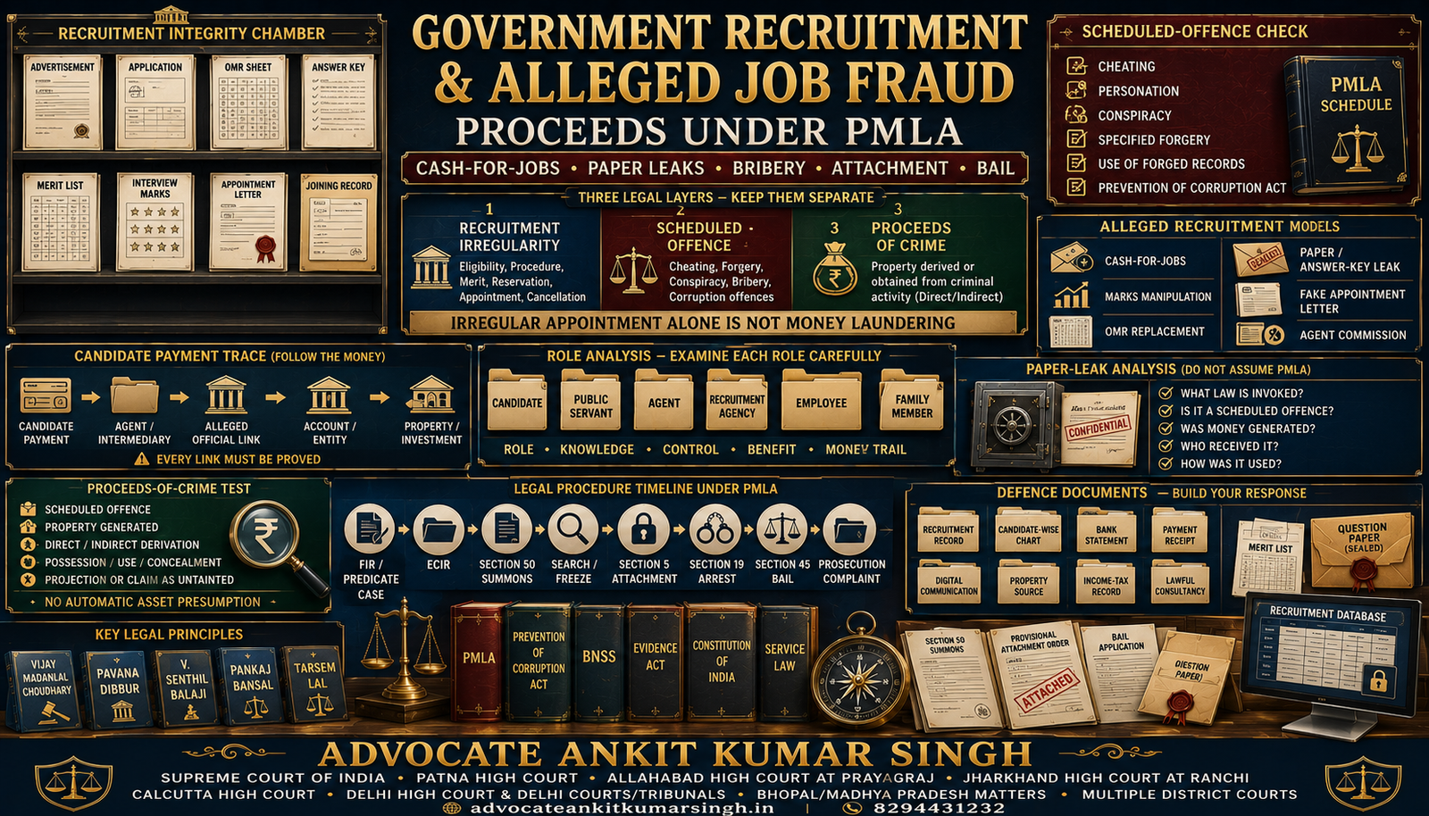 When Does a Government Recruitment Scam Become a PMLA Case? Candidates, Agents, Public Servants and Proceeds-of-Crime Guide