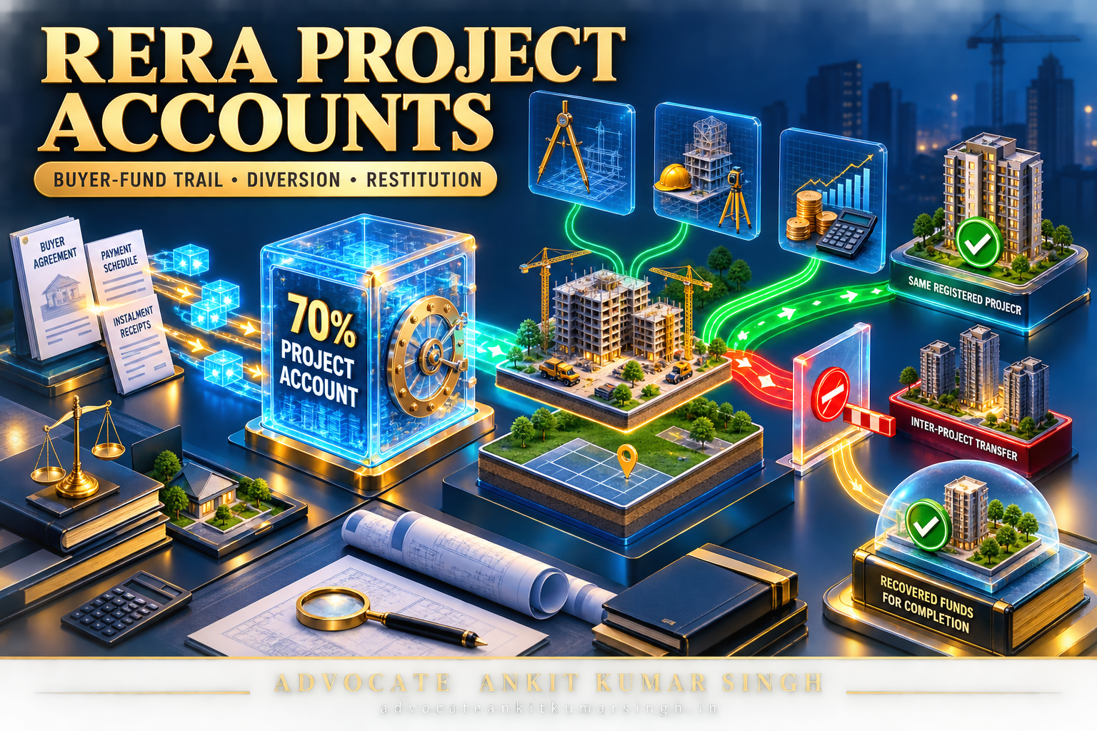 RERA Project Accounts, Escrow Violations and Alleged Diversion of Buyer Funds: Project Trail, Inter-Project Transfers and Homebuyer Restitution Strategy