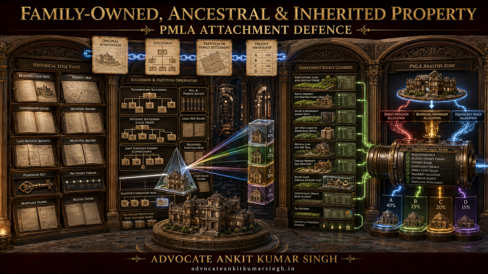 Family-Owned, Ancestral and Inherited Property in PMLA Attachment Defence: Title, Independent Income and Possession Evidence