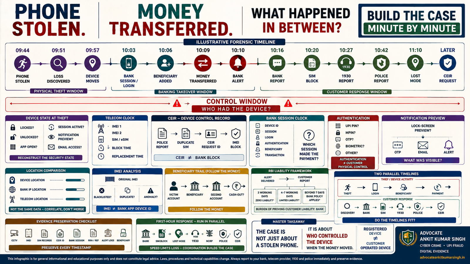 Lost Phone to Banking Takeover: My Phone Was Stolen and Money Was Transferred Before I Could Block It — What Evidence Links Phone Theft to Bank Fraud?